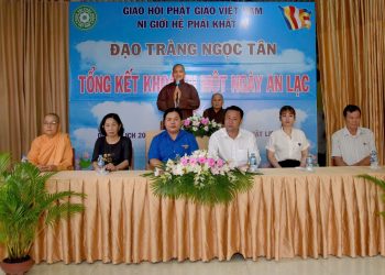 Đức Hòa: Điểm Sinh hoạt Tôn giáo Tập trung Ngọc Tân tổng kết Phật sự năm 2024