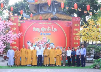 Ban Trị sự Giáo hội Phật giáo Việt Nam tỉnh Long An tiếp Lãnh đạo tỉnh thăm, chúc Tết