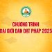 Chương trình Đại giới đàn Đạt Pháp.