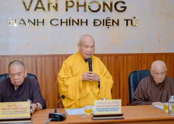 Trưởng lão Hòa thượng Chủ Tịch định hướng cho Đại Giới Đàn khu vực thí điểm tại Bình Dương và Long An