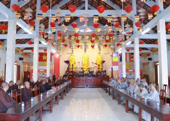 Đức Hòa: Ban Trị sự huyện tổ chức phiên họp đầu năm Ất Tỵ.