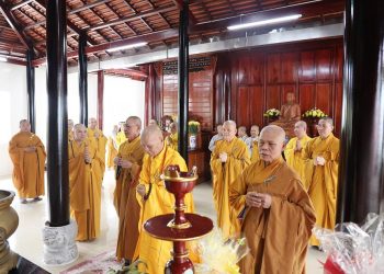 Tân An: Chùa Hưng Phú tổ chức Lễ an vị Phật và tưởng niệm 22 năm ngày viên tịch Cố Hòa thượng Thích Thiện Nhu