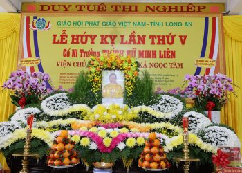 Tân An: Lễ Huý Kỵ Ni Trưởng Thích Nữ Minh Liên lần thứ 5
