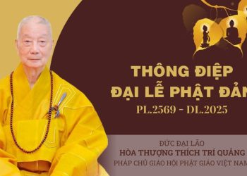 Thông điệp Đại lễ Phật đản PL.2569 – DL.2025