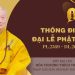 Thông điệp Đại lễ Phật đản PL.2569 – DL.2025
