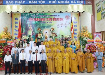 Ban Trị sự GHPGVN Tỉnh Long An Trang Nghiêm Long Trọng Tổ Chức Đại Lễ Vesak PL: 2569 – DL: 2025