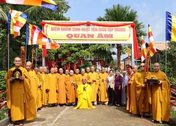 Cần Đước: Lễ Công bố quyết định công nhận Điểm sinh hoạt tập trung Tôn giáo Quan Âm