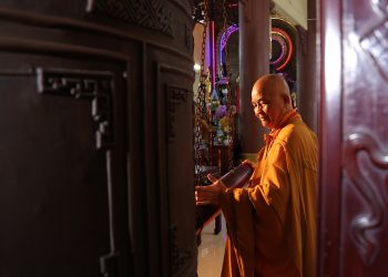 Chùa Thiên Châu và các Tự viện tỉnh Tây Ninh đồng loạt cử chuông cầu quốc thái dân an 