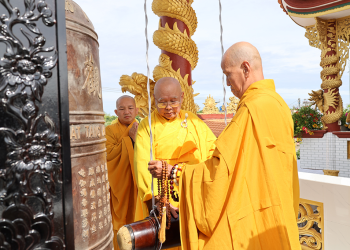 Tây Ninh: Chùa Quan Âm, xã Hậu Nghĩa Khai Đại Hồng Chung