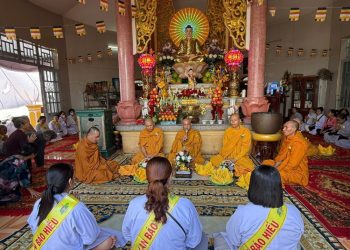 Gia Bình: Tịnh xá Ngọc Khiêm trang nghiêm tổ chức Đại lễ Vu lan Báo hiếu và Dâng Pháp y Ca sa