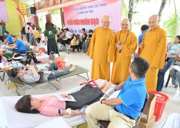 Phật Giáo Tây Ninh tổ chức hiến máu nhân đạo mùa Vu Lan