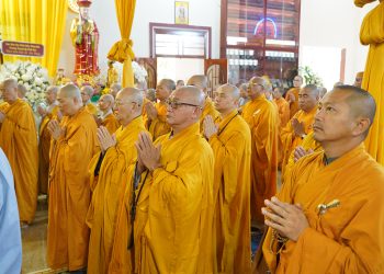 Lễ Truy niệm và phụng tống kim quan Cố HT. Thích Huệ Tâm trà tỳ.