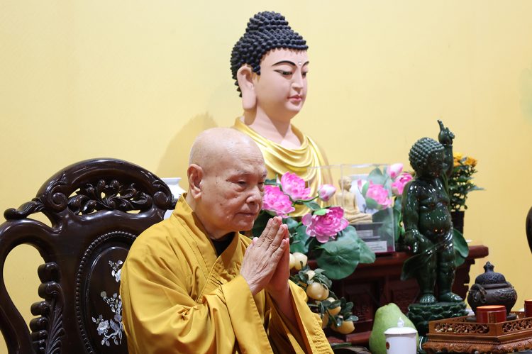 Ban Trị sự Phật giáo tỉnh Tây Ninh khánh tuế Hòa thượng Chủ tịch