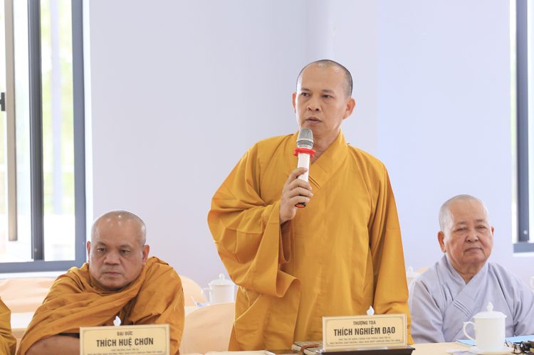 Ban Thường trực BTS GHPGVN tỉnh Tây Ninh họp lệ lần 3  tổng kết hoạt động Phật sự tháng 7 và triển khai hoạt động Phật sự mới