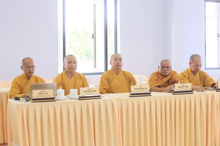 Ban Thường trực BTS GHPGVN tỉnh Tây Ninh họp lệ lần 3  tổng kết hoạt động Phật sự tháng 7 và triển khai hoạt động Phật sự mới