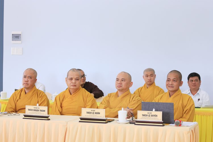 Ban Thường trực BTS GHPGVN tỉnh Tây Ninh họp lệ lần 3  tổng kết hoạt động Phật sự tháng 7 và triển khai hoạt động Phật sự mới