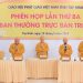 Ban Thường trực BTS GHPGVN tỉnh Tây Ninh họp lệ lần 3  tổng kết hoạt động Phật sự tháng 7 và triển khai hoạt động Phật sự mới