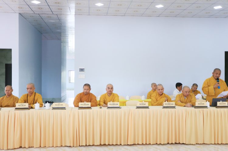 Ban Thường trực BTS GHPGVN tỉnh Tây Ninh họp lệ lần 3  tổng kết hoạt động Phật sự tháng 7 và triển khai hoạt động Phật sự mới
