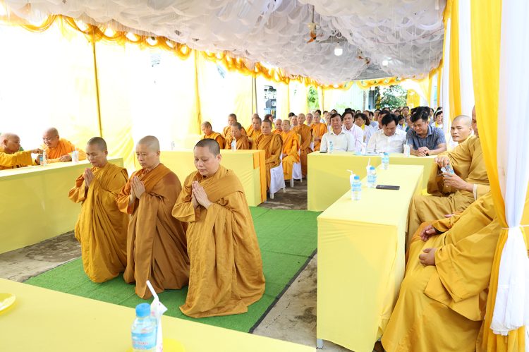 Thuận Mỹ: Công bố thành lập & Bổ nhiệmTrụ trì Tịnh Xá Ngọc Thanh