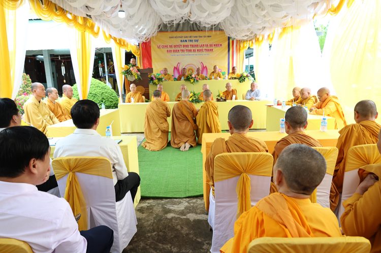 Thuận Mỹ: Công bố thành lập & Bổ nhiệmTrụ trì Tịnh Xá Ngọc Thanh