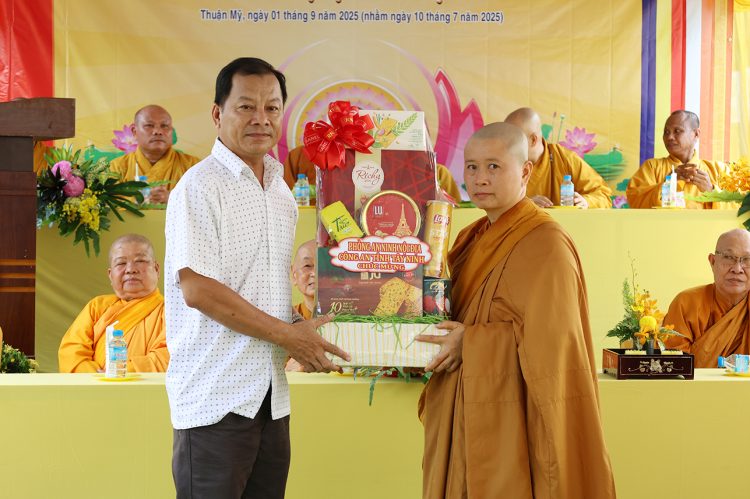 Thuận Mỹ: Công bố thành lập & Bổ nhiệmTrụ trì Tịnh Xá Ngọc Thanh