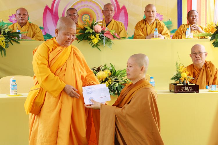 Thuận Mỹ: Công bố thành lập & Bổ nhiệmTrụ trì Tịnh Xá Ngọc Thanh