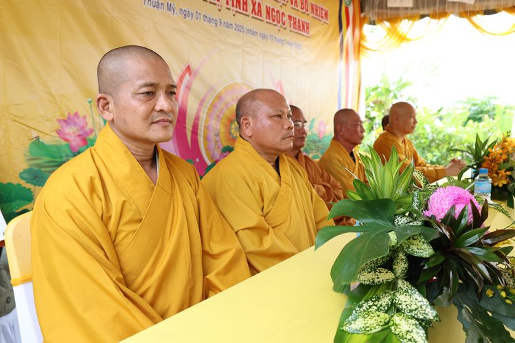 Thuận Mỹ: Công bố thành lập & Bổ nhiệmTrụ trì Tịnh Xá Ngọc Thanh