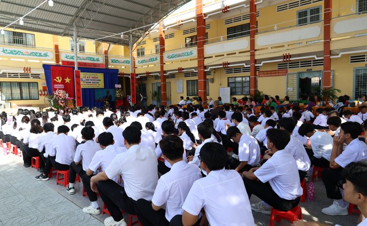 Trường Tiểu học – THCS – THPT Bồ Đề Phương Duy khai giảng năm học mới