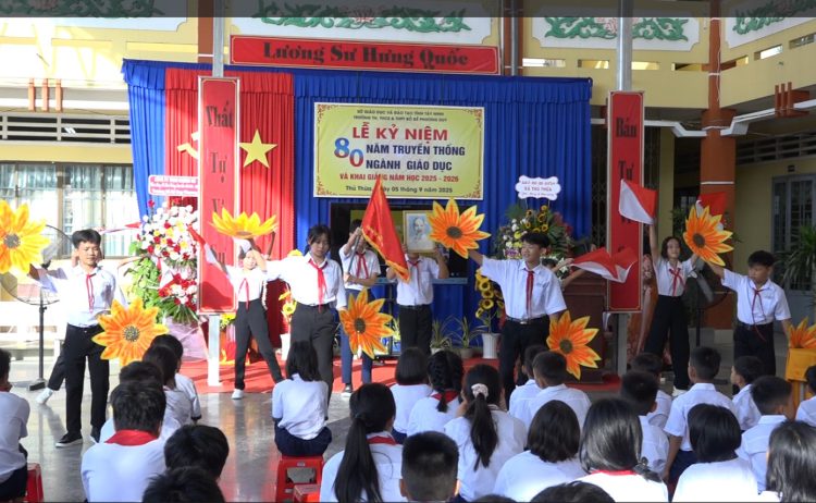 Trường Tiểu học – THCS – THPT Bồ Đề Phương Duy khai giảng năm học mới