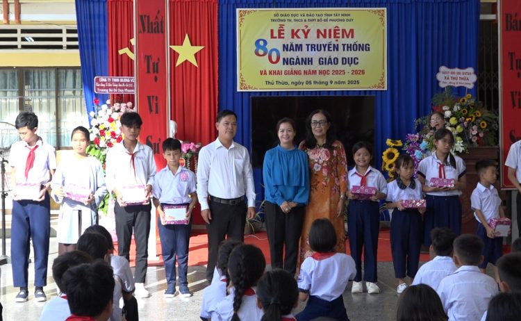 Trường Tiểu học – THCS – THPT Bồ Đề Phương Duy khai giảng năm học mới