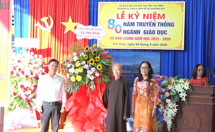 Trường Tiểu học – THCS – THPT Bồ Đề Phương Duy khai giảng năm học mới