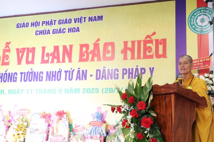 Chùa Giác Hoa, xã Hậu Thạnh, tỉnh Tây Ninh long trọng tổ chức Đại lễ Vu Lan Báo Hiếu, PL.2569, DL.2025.