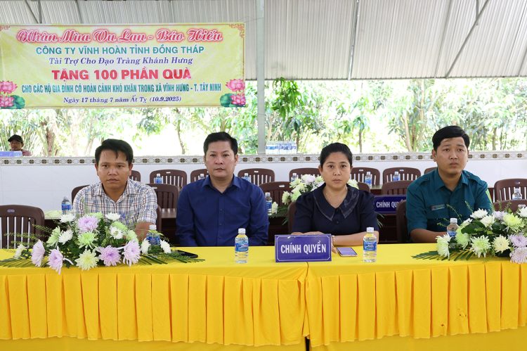 Vĩnh Hưng: Đạo tràng Khánh Hưng trang nghiêm tổ chức Đại lễ Vu Lan Báo Hiếu PL.2569 – DL. 2025