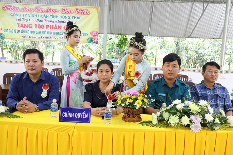 Vĩnh Hưng: Đạo tràng Khánh Hưng trang nghiêm tổ chức Đại lễ Vu Lan Báo Hiếu PL.2569 – DL. 2025
