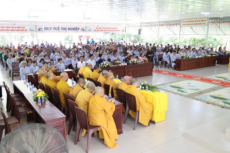Vĩnh Hưng: Đạo tràng Khánh Hưng trang nghiêm tổ chức Đại lễ Vu Lan Báo Hiếu PL.2569 – DL. 2025