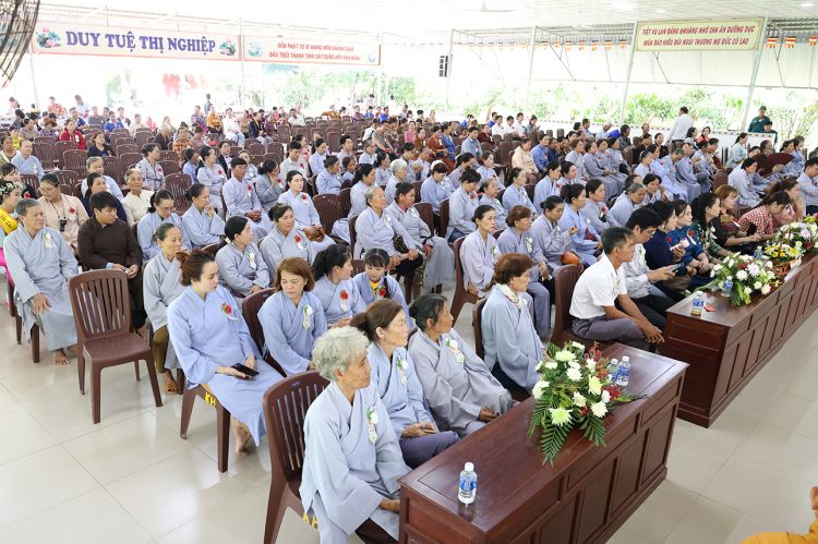 Vĩnh Hưng: Đạo tràng Khánh Hưng trang nghiêm tổ chức Đại lễ Vu Lan Báo Hiếu PL.2569 – DL. 2025