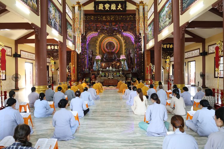Phường Long An: Chùa Thiên Châu trang nghiêm đại lễ Vu Lan Thắng Hội (PL 2569 – DL 2025)