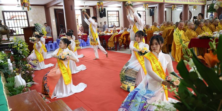 Phường Long An: Chùa Thiên Châu trang nghiêm đại lễ Vu Lan Thắng Hội (PL 2569 – DL 2025)