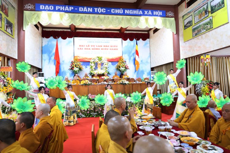 Phường Long An: Chùa Thiên Châu trang nghiêm đại lễ Vu Lan Thắng Hội (PL 2569 – DL 2025)