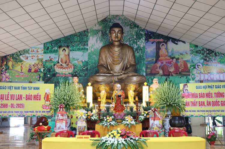 Thạnh Phước: Chùa Phổ Minh tổ chức Đại lễ Vu Lan Báo Hiếu, PL.2569 – DL.2025.