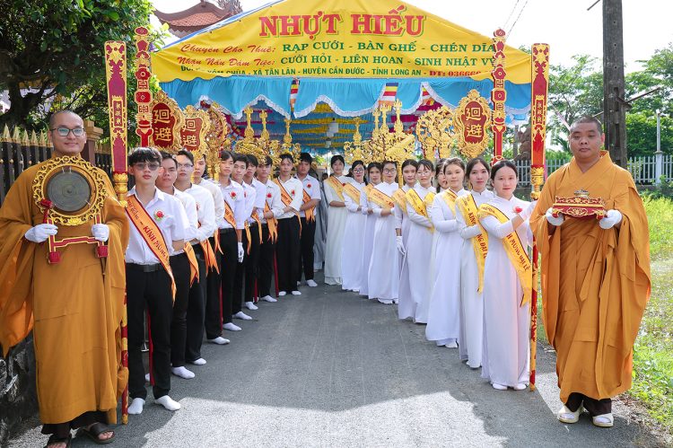  Chùa Phật Quang, xã Tân Lân trang nghiêm Đại Lễ Vu Lan Thắng Hội ( Pl 2569 – Dl 2025)
