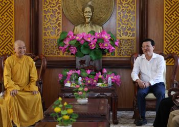 Ban Trị sự GHPGVN tỉnh Tây Ninh thăm và chúc mừng lãnh đạo tỉnh sau thành công Đại hội đại biểu Đảng bộ tỉnh Tây Ninh lần thứ I, nhiệm kỳ 2025  – 2030.