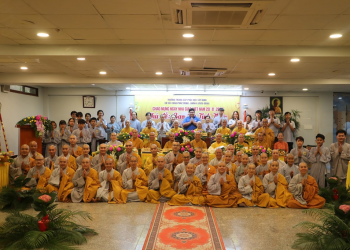 Trường TCPH Tây Ninh cơ sở Chùa Pháp Minh tổ chức Lễ chào mừng Ngày Nhà giáo Việt Nam 20/11/2025