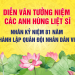 Diễn văn tưởng niệm các Anh hùng liệt sĩ nhân kỷ niệm 81 năm thành lập Quân đội Nhân dân Việt Nam
