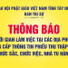 Thông báo về thời gian làm việc tại các địa phương để cung cấp thông tin Phiếu thu thập dữ liệu chức sắc, chức việc, nhà tu hành