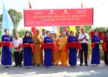 Hòa Khánh: Lễ khánh thành cầu Ngọc An 19 và khởi công xây dựng cầu Ngọc An 20