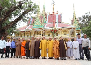 Ban Trị Sự GHPGVN tỉnh Tây Ninh Thăm và chúc Tết các chùa Nam tông khu vực biên giới nhân dịp Xuân Ất Tỵ 2026