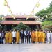 Mỹ Hạnh: Nguyên Chủ tịch nước Trương Tấn Sang và Tổng Lãnh sự Ấn Độ tại TP.HCM thăm chùa Pháp Minh