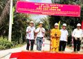 Phật giáo Tây Ninh tham dự lễ khởi công xây dựng Cầu Cao Đình Độ tại xã Mỹ Lộc