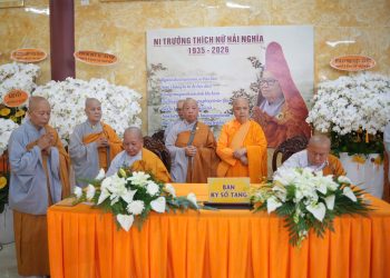 Phân ban Ni giới tỉnh Tây Ninh kính viếng Giác linh cố Ni trưởng Thích nữ Hải Nghĩa